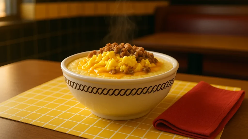 Waffle House GRITS BOWL Prices Calories
