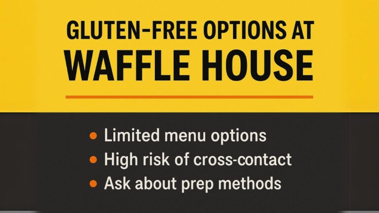 Waffle House Gluten Free Options