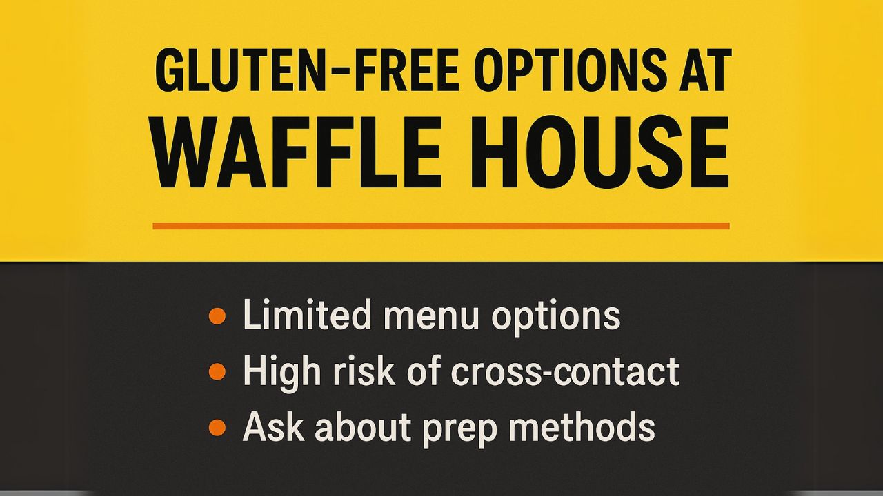Waffle House Gluten Free Options