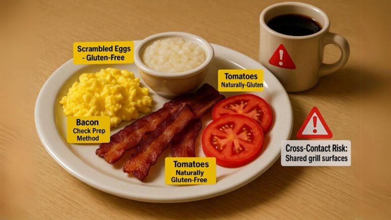 Waffle House Gluten Free menu