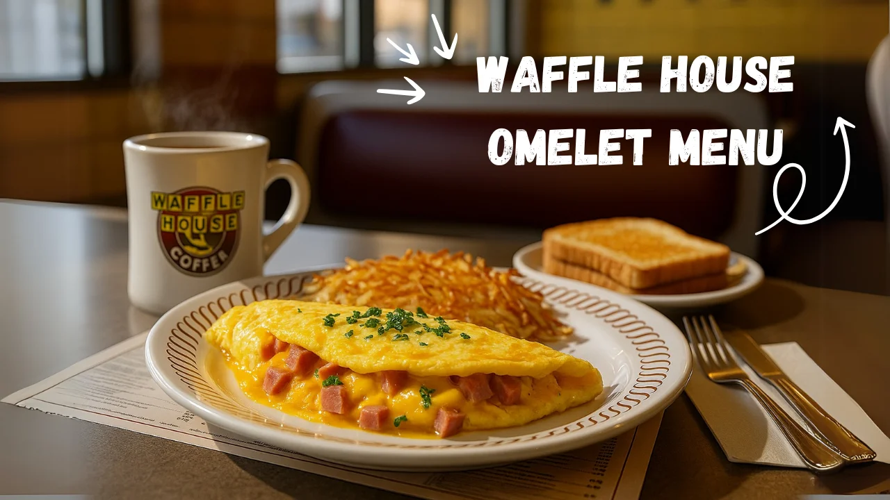 Waffle House Omelet menu