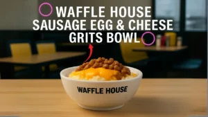 Waffle House Sausage egg and cheese grits Bowl
