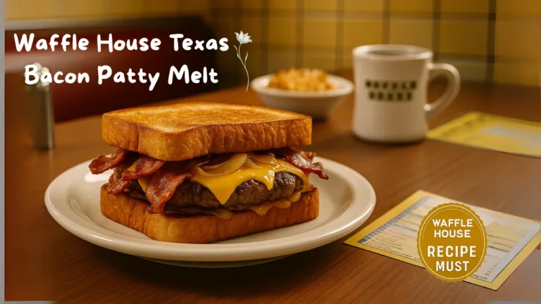 Waffle House Texas Bacon Petty Melt