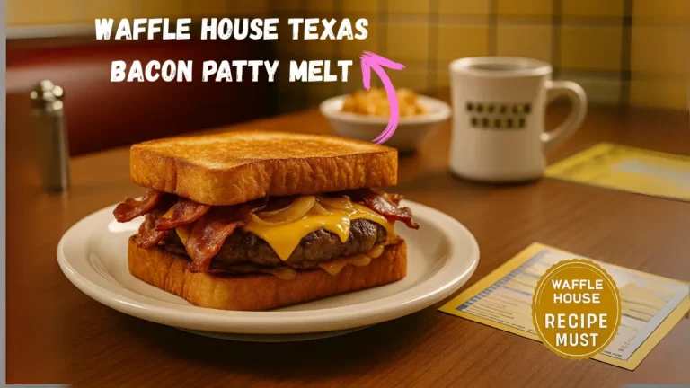 Waffle House Texas Bacon Petty Melt