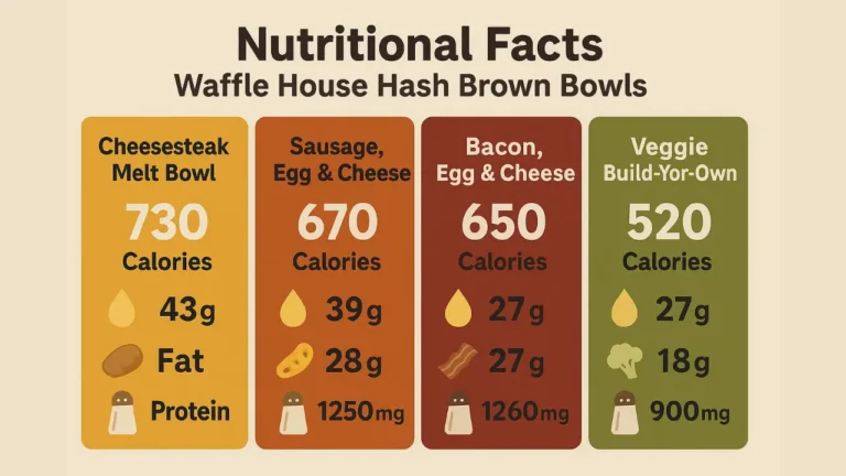 waffle house hash browns nutrition facts