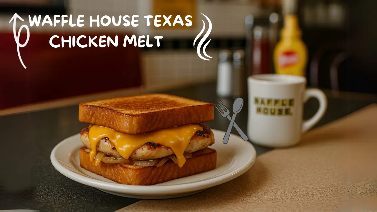 waffle house texas chicken melt hero image