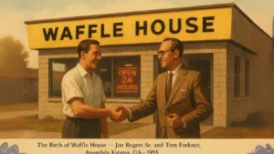who own's the waffle house the birth of waffle house