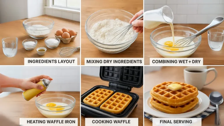 Instructions for making a waffle maker to enjoy delicious waffle house double waffles anytime
