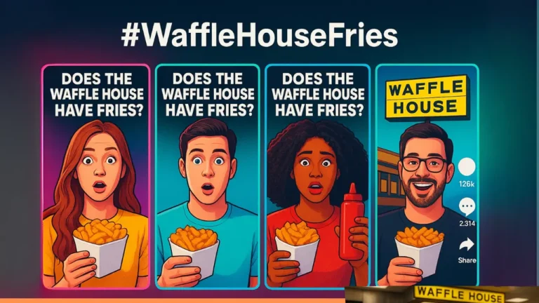 Does the waffle house have fries? Enjoy free fries at Waffle House for a limited time only.
